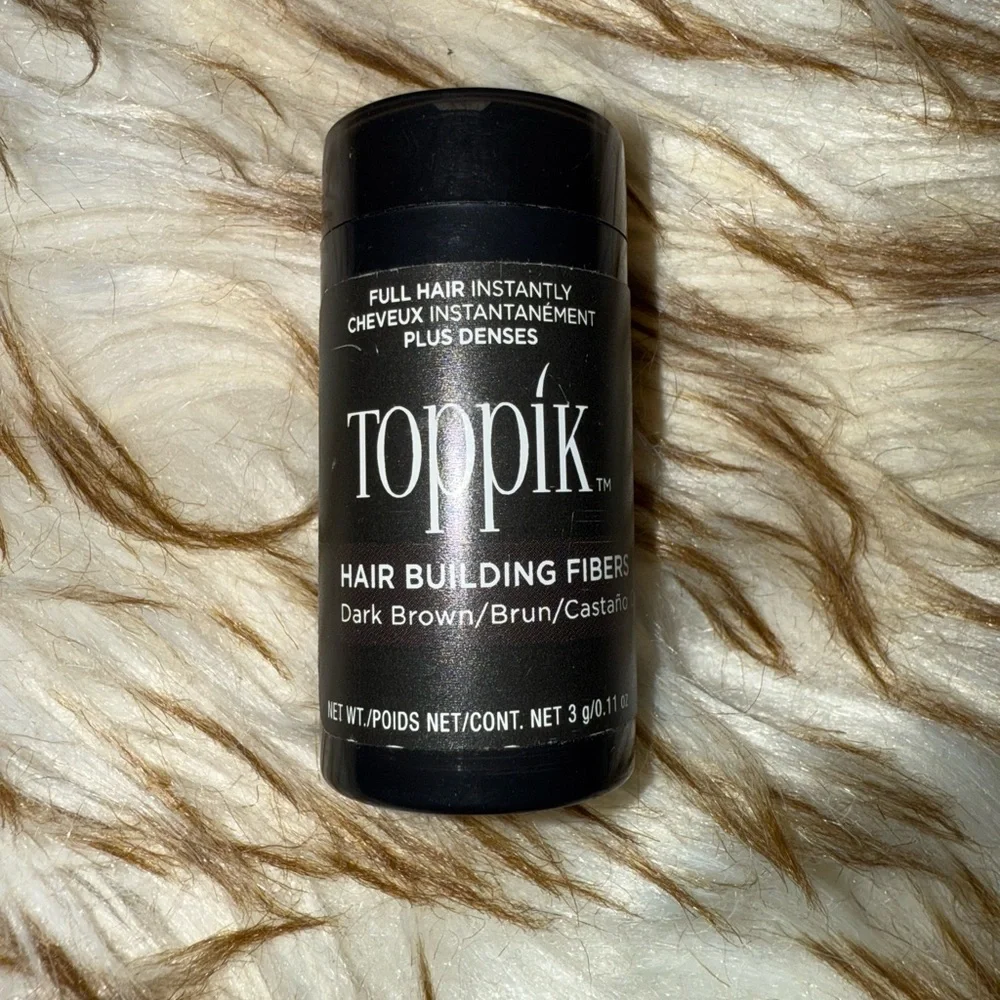 Toppik Hair Building Fibers in Dark Brown, Travel Size
